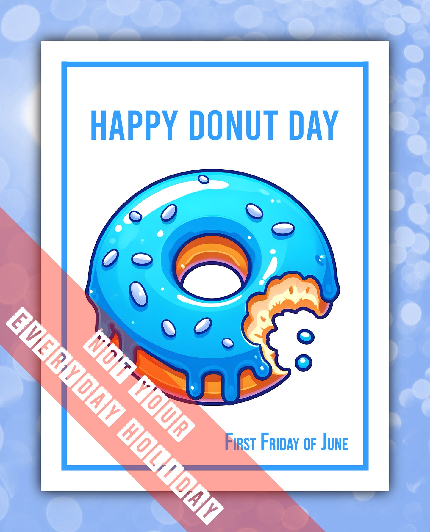Donut Day Greeting Card