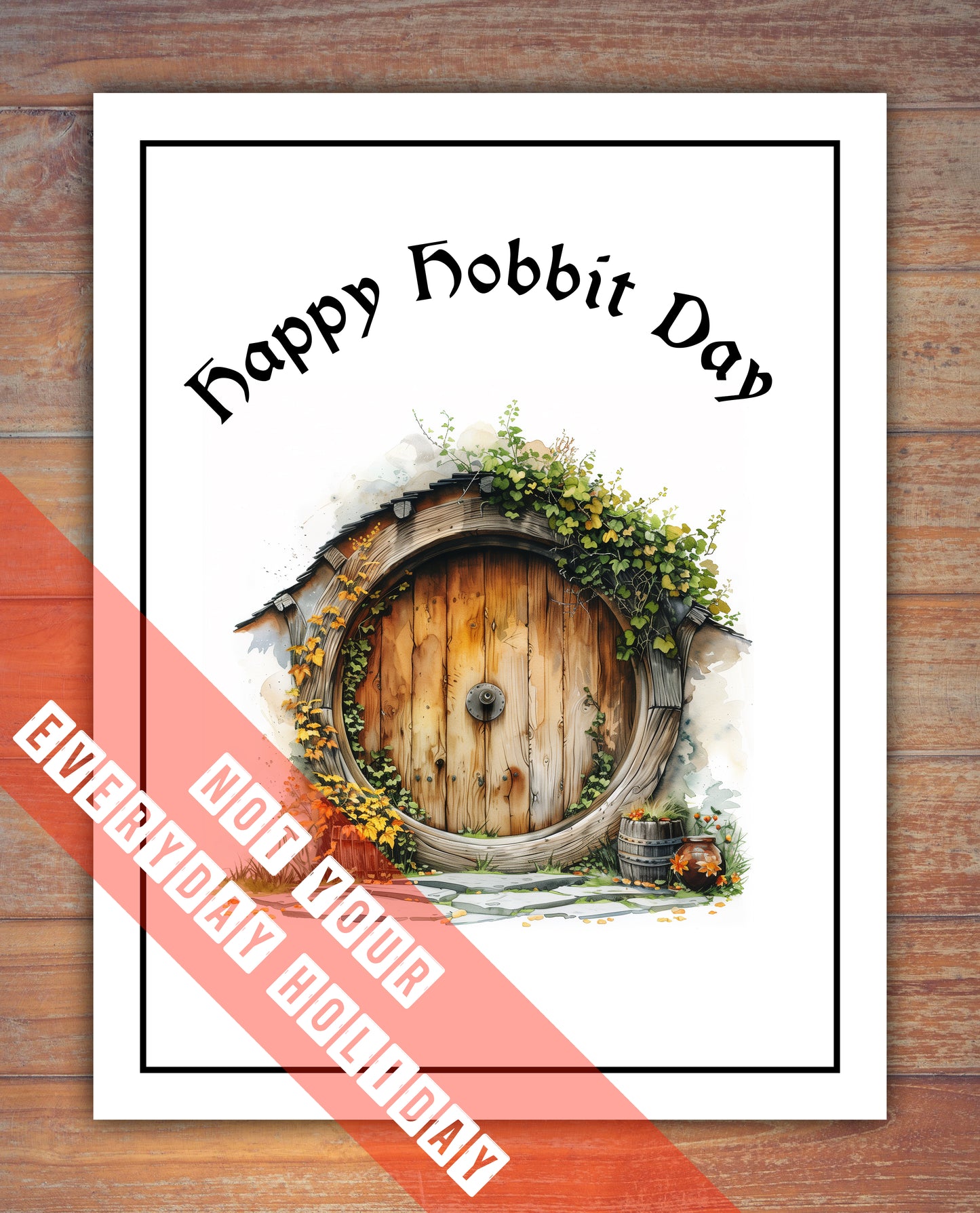 Hobbit Day Greeting Card