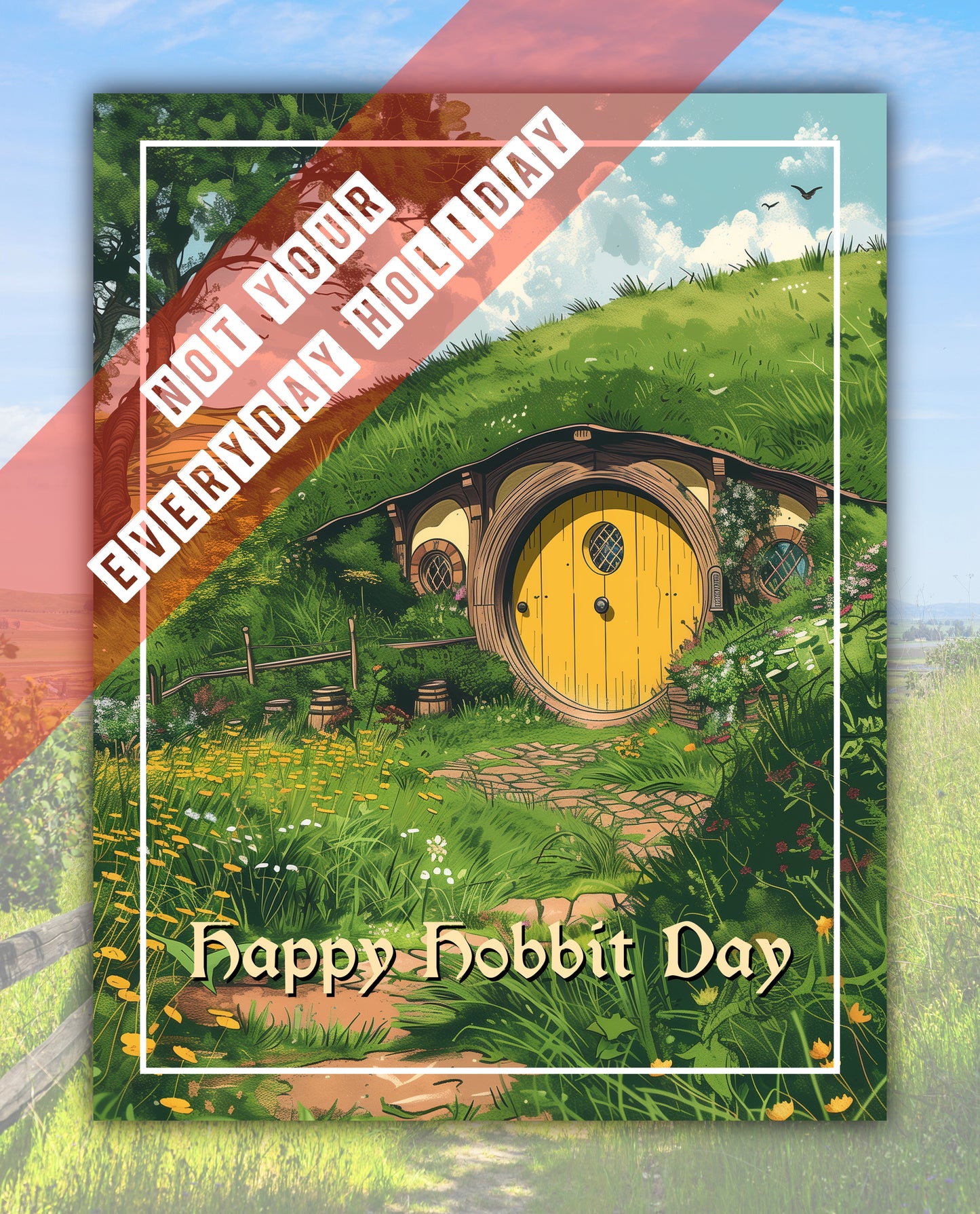 Hobbit Day Greeting Card